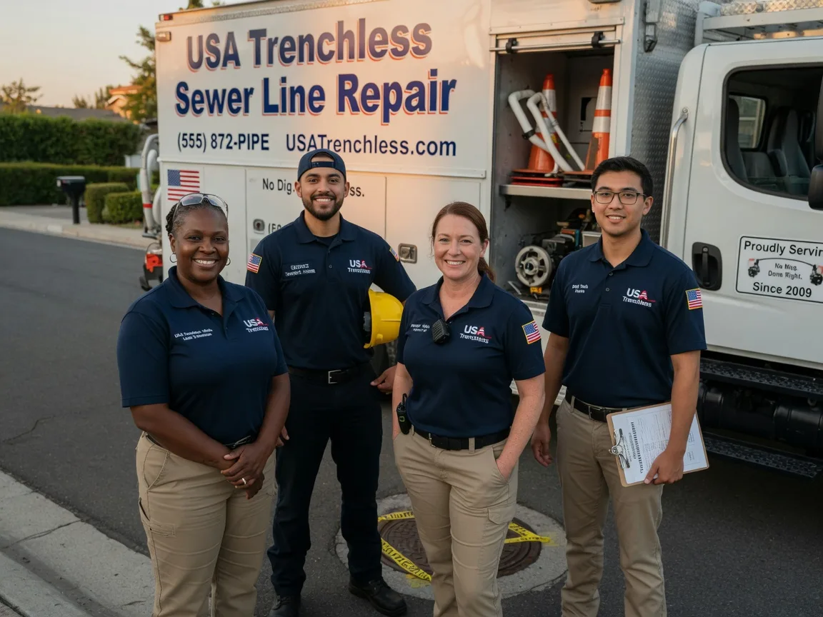 Sewer Line Repair company in Tioga, TX